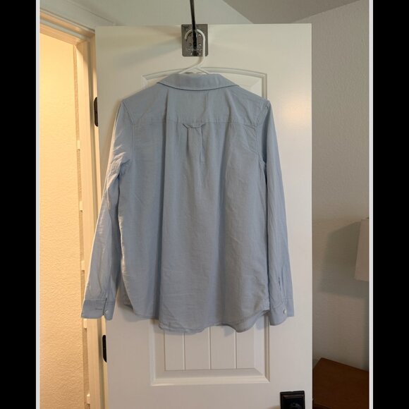 Outerknown Windrift Shirt in Clear Day | Size M - Picture 7 of 8